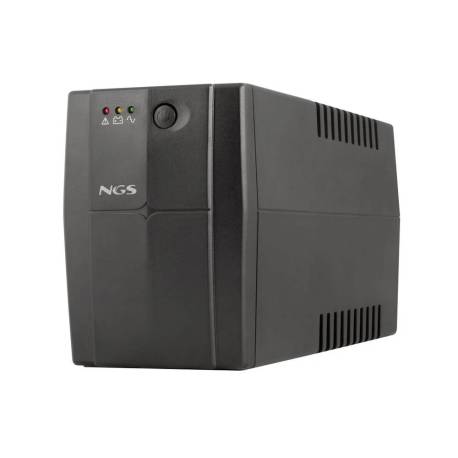 SAI NGS FORTRESS 1200 V3 BATERIA 800 VA CON 2 TOMAS CORRIENTE SCHUKO PLUG OFF LINE UPS 480W FUNCION AVR
