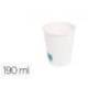 VASO DE PAPEL BLANCO BUNZL RECICLABLE PEFC 190 ML APTO BEBIDAS FRIAS Y CALIENTES PAQUETE DE 50 UNIDADES