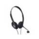 AURICULAR TRUST BASICS CON MICROFONO AJUSTABLE USB 2.0 LONGITUD CABLE 180 CM COLOR NEGRO