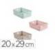CESTA ORDENACION PLASTIFORTE ATLAS Nº 3 200X290 MM COLORES SURTIDOS