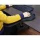 REPOSABRAZOS ERGONOMICO Q-CONNECT CON ALFOMBRILLA DE RATON Y APOYO DE MUÑECA COLOR NEGRO 220X140X480 MM