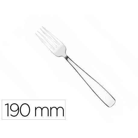 TENEDOR LACOR MESA HOTEL ACERO INOXIDABLE 18/10 LONGITUD 190 MM