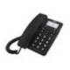 TELEFONO SPC SOBREMESA TECLAS GRANDES CON RELLAMADA 3 NIVELES VOLUMEN OPCION MUTE 3 MEMORIAS DIRECTAS COLOR NEGRO