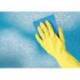 GUANTES DE LATEX SATINADOS CON RELIEVE ANTI DESLIZANTE SIN POLVO PAR TALLA MEDIANA