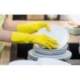 GUANTES DE LATEX SATINADOS CON RELIEVE ANTI DESLIZANTE SIN POLVO PAR TALLA MEDIANA