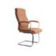 SILLA Q-CONNECT ESCRITORIO MOD ENA SIMIL PIEL BASE METALICA ALT MAX 1050 ANC 630 PROF 650 COLOR CREMA