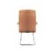 SILLA Q-CONNECT ESCRITORIO MOD ENA SIMIL PIEL BASE METALICA ALT MAX 1050 ANC 630 PROF 650 COLOR CREMA