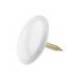 CHINCHETA LISMANIA OFFICE COLOR BLANCO CAJA DE 100 UNIDADES