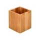 CUBILETE PORTALAPICES LIDERPAPEL ECOUSE BAMBU 8X8X10 CM