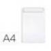 PORTANOTAS MAUL GO DIN A4 PLASTICO RECICLADO CON PINZA COLOR BLANCO