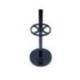 PERCHERO METALICO MAUL GRANDO 8 COLGADORES Y PARAGUERO COLOR NEGRO 375X1750X365 MM