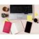 CUADERNO CON GOMILLA ANTARTIK NOTES TAPA DURA A6 HOJAS CUADRICULA BURDEOS 100 HOJAS 80 GR FSC