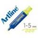 ROTULADOR ARTLINE FLUORESCENTE EKS-600 AMARILLO PUNTA BISELADA