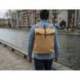 MOCHILA EXACOMPTA ETERNECO CUERO IMITACION VEGETAL 360X100X450 MM
