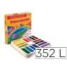 Lapices cera Plastidecor 352 unidades
