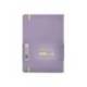 CUADERNO CON GOMILLA ANTARTIK NOTES TAPA DURA A5 HOJAS LISAS MORADO Y AMARILLO 100 HOJAS 80 GR FSC