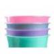 PAPELERA PLASTICO LIDERPAPEL MENTA TRANSLUCIDO 13 LITROS 275X285 MM