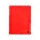 CARPETA LIDERPAPEL GOMAS DIN A3 3 SOLAPAS CARTON PLASTIFICADO 800 GR COLORES SURTIDOS