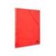 CARPETA LIDERPAPEL GOMAS DIN A3 3 SOLAPAS CARTON PLASTIFICADO 800 GR COLORES SURTIDOS