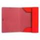 CARPETA LIDERPAPEL GOMAS DIN A3 3 SOLAPAS CARTON PLASTIFICADO 800 GR COLORES SURTIDOS