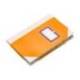 LIBRO CARTONE COSIDO FERNANDES FLECHA DIN A6+ LISO 50 HOJAS 100 GR NARANJA