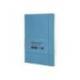 CUADERNO CON GOMILLA ANTARTIK NOTES TAPA BLANDA A5 HOJAS LISAS AZUL CLARO 80 HOJAS 80 GR FSC