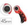 CUTER ROTATIVO Q-CONNECT CUCHILLA CIRCULAR 45 MM 22X56X165 MM