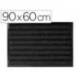 ALFOMBRA PARA SUELO Q-CONNECT PREMIUM PARA INTERIORES ANTIDESLIZANTE FIBRA POLIPROPILENO Y FIELTRO GRIS 90X60 CM