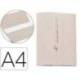 SUBCARPETA CARTULINA TARIFOLD 100% ECOLOGICA 226 G/M2 DIN A4 CON SOLAPA Y BOLSA GRAN CAPACIDAD PACK DE 10 UNIDADES