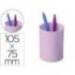 CUBILETE PORTALAPICES ARCHIVO 2000 ECOGREEN 100% RECICLADO COLOR ROSA PASTEL