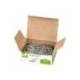 CLIPS ZINC Q-CONNECT N 1 LABIADOS 20 MM CAJA DE 100 UNIDADES