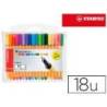 Rotulador Stabilo Point 88 Mini Estuche 18 Colores