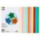 Cartulina marca Liderpapel 10 colores surtidos a4 180 g/m2