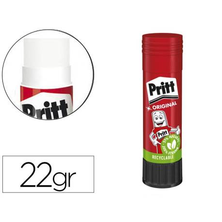 Pegamento en barra marca Pritt de 22 gr