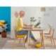 REPOSAPIES DE ESCRITORIO LEITZ ACTIVE ERGO COSY COLOR AMARILLO
