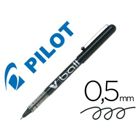 Rotulador roller Pilot V-Ball 0,5 mm negro