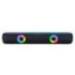BARRA DE SONIDO Q-CONNECT BLUETOOTH CON ILUMINACION LED Y CONTROL DE VOLUMEN COLOR NEGRO