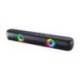 BARRA DE SONIDO Q-CONNECT BLUETOOTH CON ILUMINACION LED Y CONTROL DE VOLUMEN COLOR NEGRO