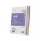 RECAMBIO LIDERPAPEL A4 200+50 HOJAS 90G/M2 CUADRO 5 MM 4 TALADROS BANDAS DE 5 COLORES