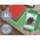 SUBCARPETA LEITZ RECYCLE CON TRES SOLAPAS DIN A4 CARTON 100% RECICLABLE AMARILLO