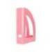 REVISTERO PLASTICO Q-CONNECT COLOR ROSA PASTEL