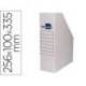 REVISTERO LIDERPAPEL ECOUSE CARTON 100% RECICLADO COLOR BLANCO 256X100X335 MM