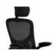 SILLA Q-CONNECT ERGONOMICA PAL ERMO MALLA BASE NYLON ALT MAX 1300 ANC 610 PROF 600 RUEDAS PREMIUM COLOR NEGRO