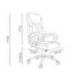 SILLA Q-CONNECT DIRECCION BOLZ ANO SIMIL PIEL BASE METALICA ALT MAX 1260 ANC 650 PROF 730 MM RUEDAS PREMIUM COLOR NEGRO