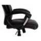 SILLA Q-CONNECT DIRECCION BOLZ ANO SIMIL PIEL BASE METALICA ALT MAX 1260 ANC 650 PROF 730 MM RUEDAS PREMIUM COLOR NEGRO