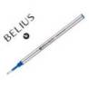 RECAMBIO ROLLER BELIUS COLOR AZUL 0,7 MM CAJA 3 UNIDADES