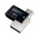 MEMORIA EMTEC USB 3.2 DUAL MOBILE & GO TYPE-C /USB 64 GB