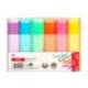 ROTULADOR LIDERPAPEL FLUORESCENTE PASTEL PUNTA BISELADA ESTUCHE DE 6 UNIDADES COLORES SURTIDOS