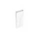 SOBRE PAPEL BASIKA CELULOSA BLANCO CON FUELLE XXS 100X200X30 MM PAQUETE DE 25 UNIDADES