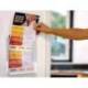 EXPOSITOR MURAL Q-CONNECT METACRILATO UN COMPARTIMENTO DIN A5 TRANSPARENTE 170X41X177 MM